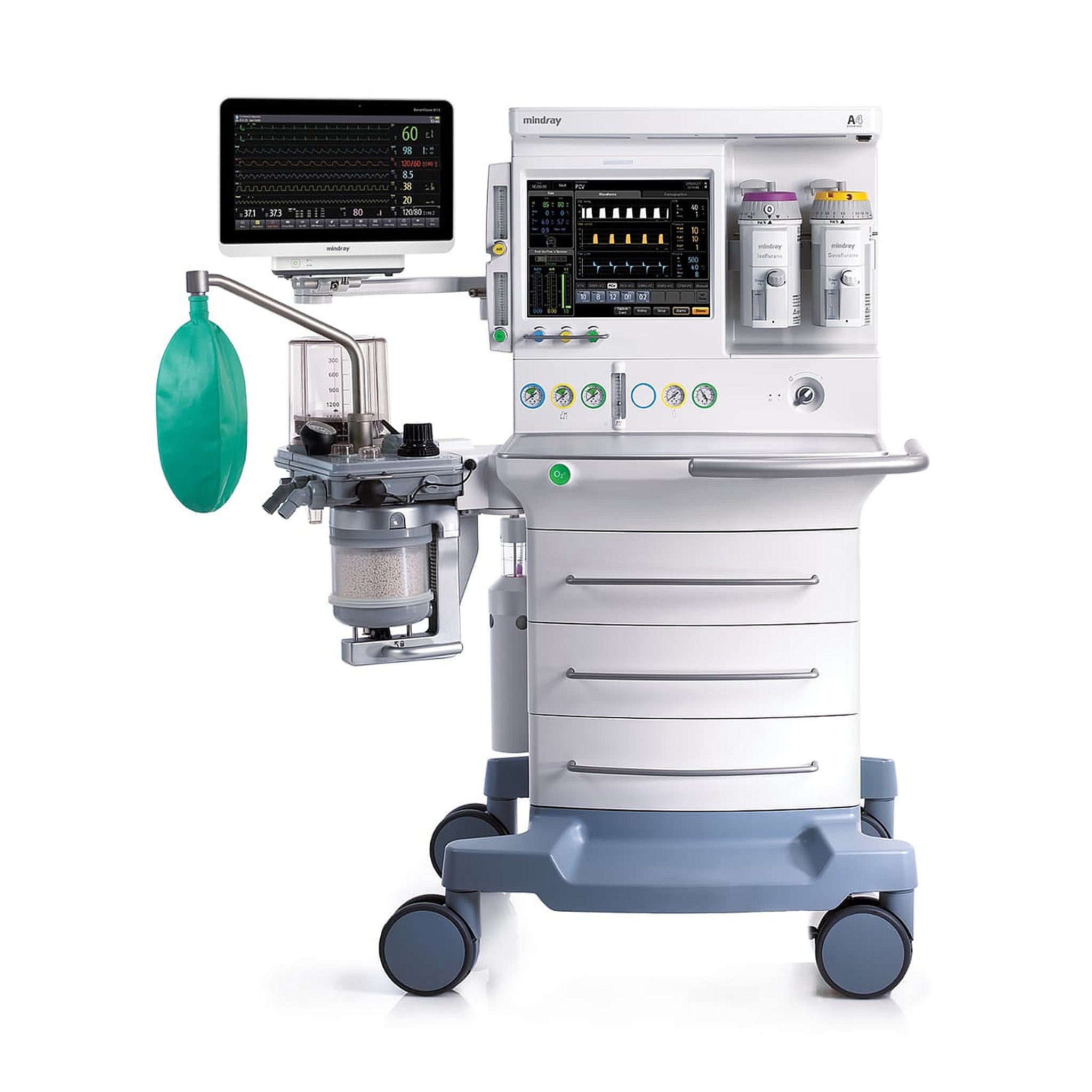 Mindray A4 Advantage Anesthesia Machine – Equipped MD