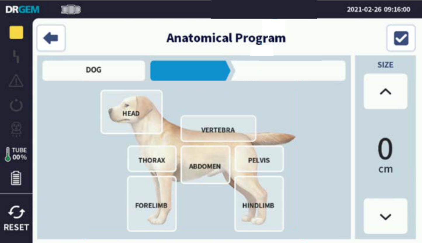 Fuji VXR Veterinary X-Ray Room