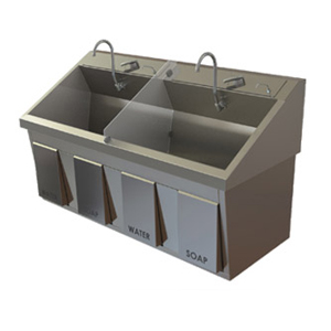 Mac Medical SS64 Scrub Sink